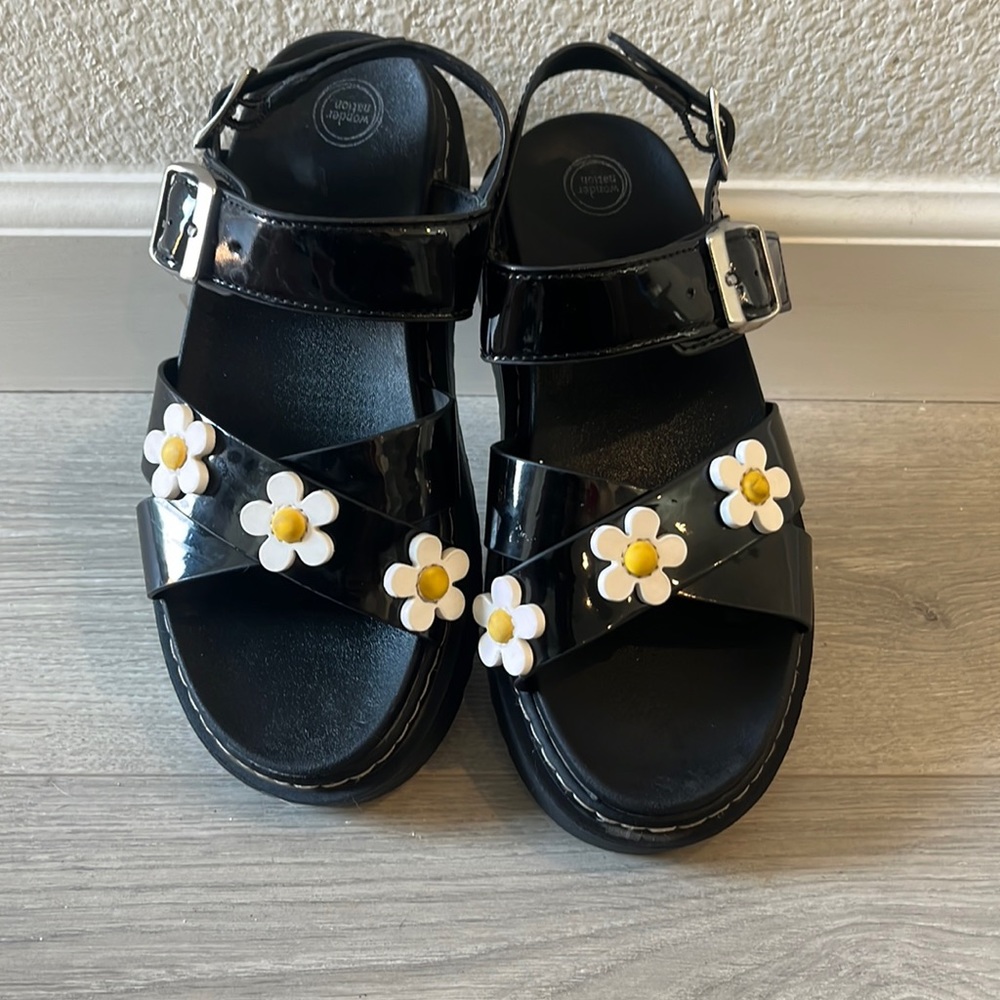 Girls Daisy Platform sandals